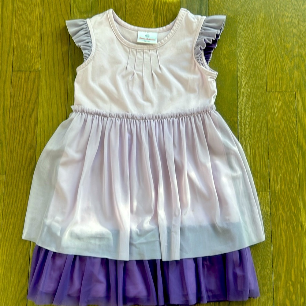 Hanna Andersson ruffle dress size 110